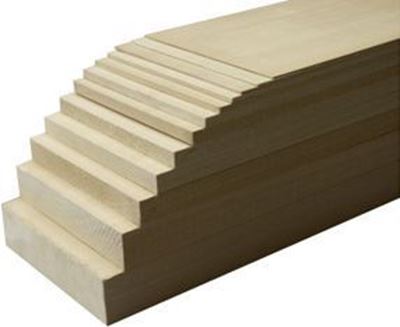 Picture of Basswood Sheets 4"