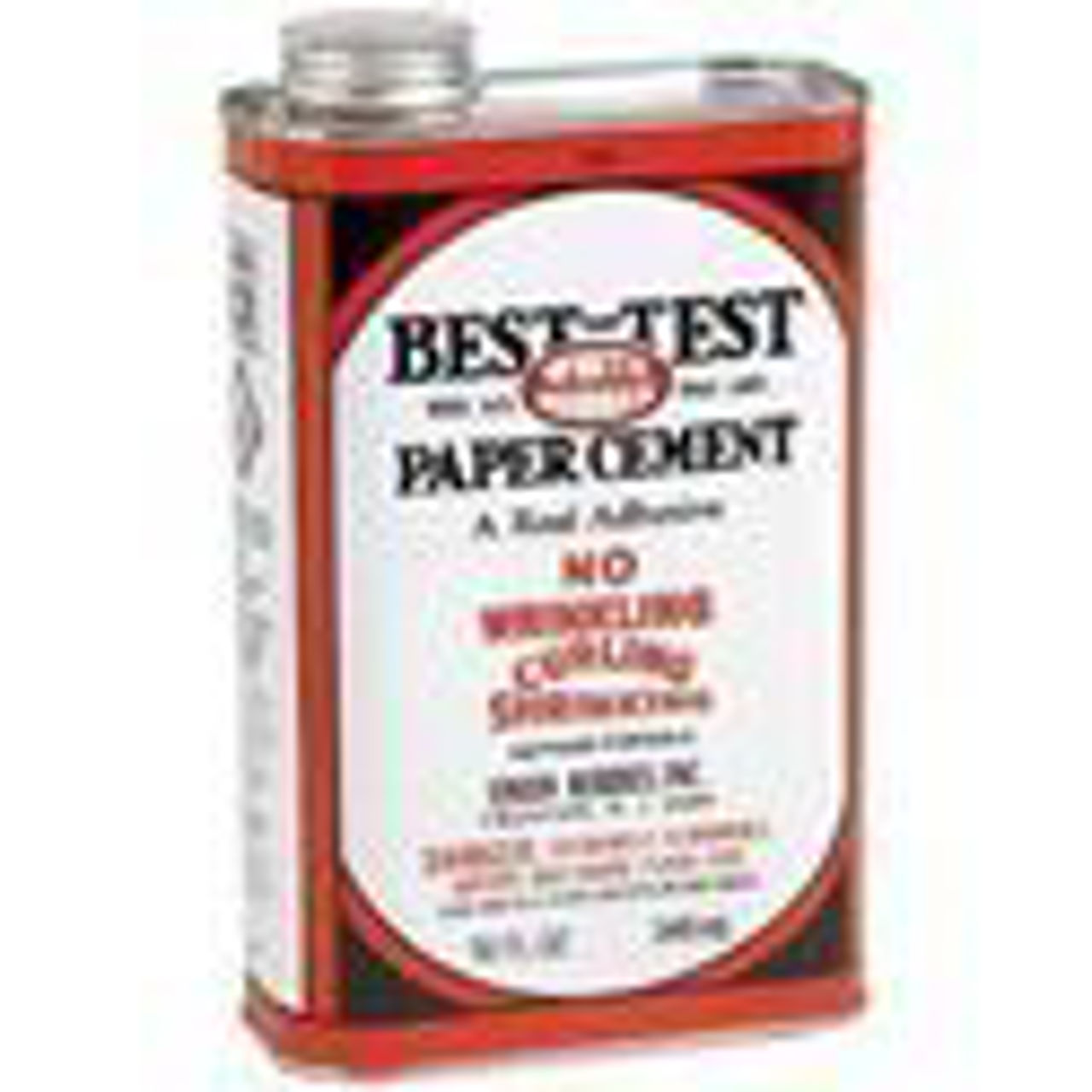 Show details for Best-Test 101 Rubber Paper Cement - 16oz Picture of Best-Test 101 Rubber Paper Cement - 16oz