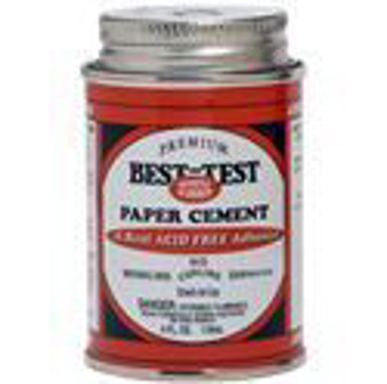 Show details for Best-Test 138 Rubber Paper Cement - 4oz Picture of Best-Test 138 Rubber Paper Cement - 4oz