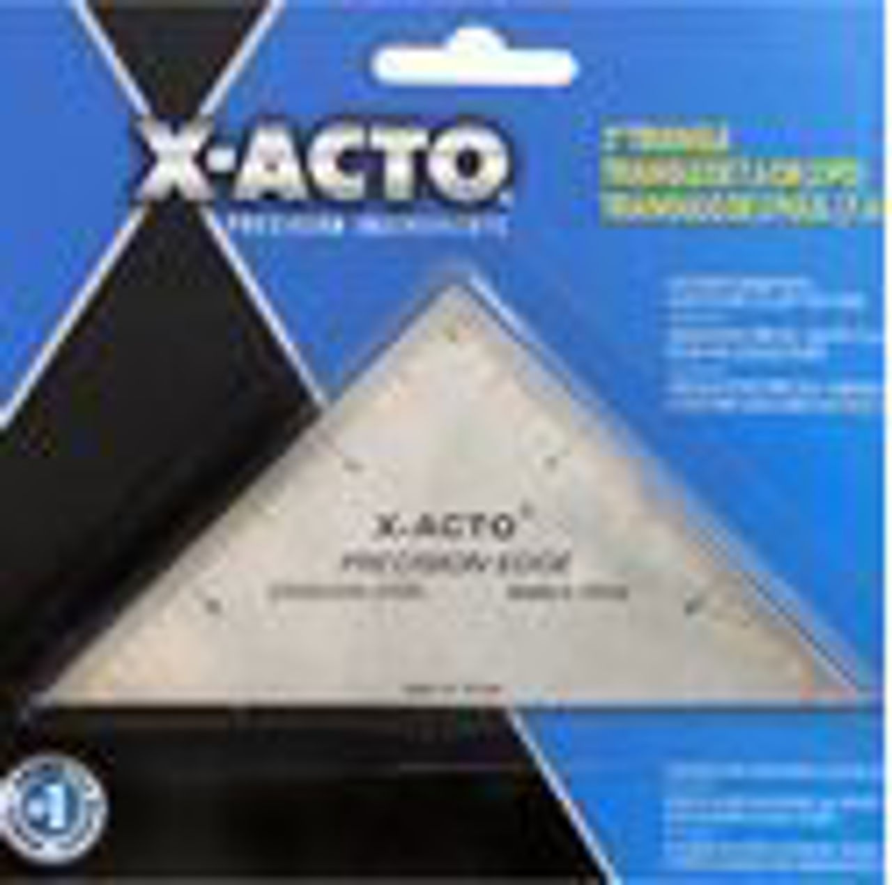 Show details for X-Acto Precision Ss. Ruler- 3" Triangle Picture of X-Acto Precision Ss. Ruler- 3" Triangle
