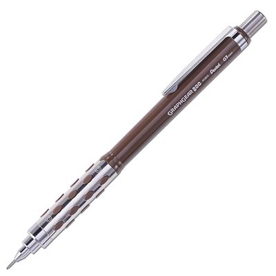 PLPG803E 	Graph Gear 800 Mech. Draft. Pencil (0.3mm) - Brown 