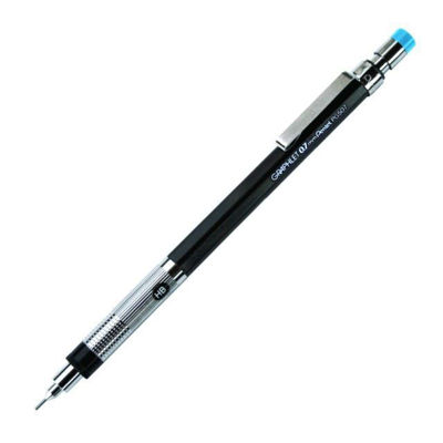 PLPG507CD 	Pentel Graphlet Mechanical Pencil (0.7mm) - Blue