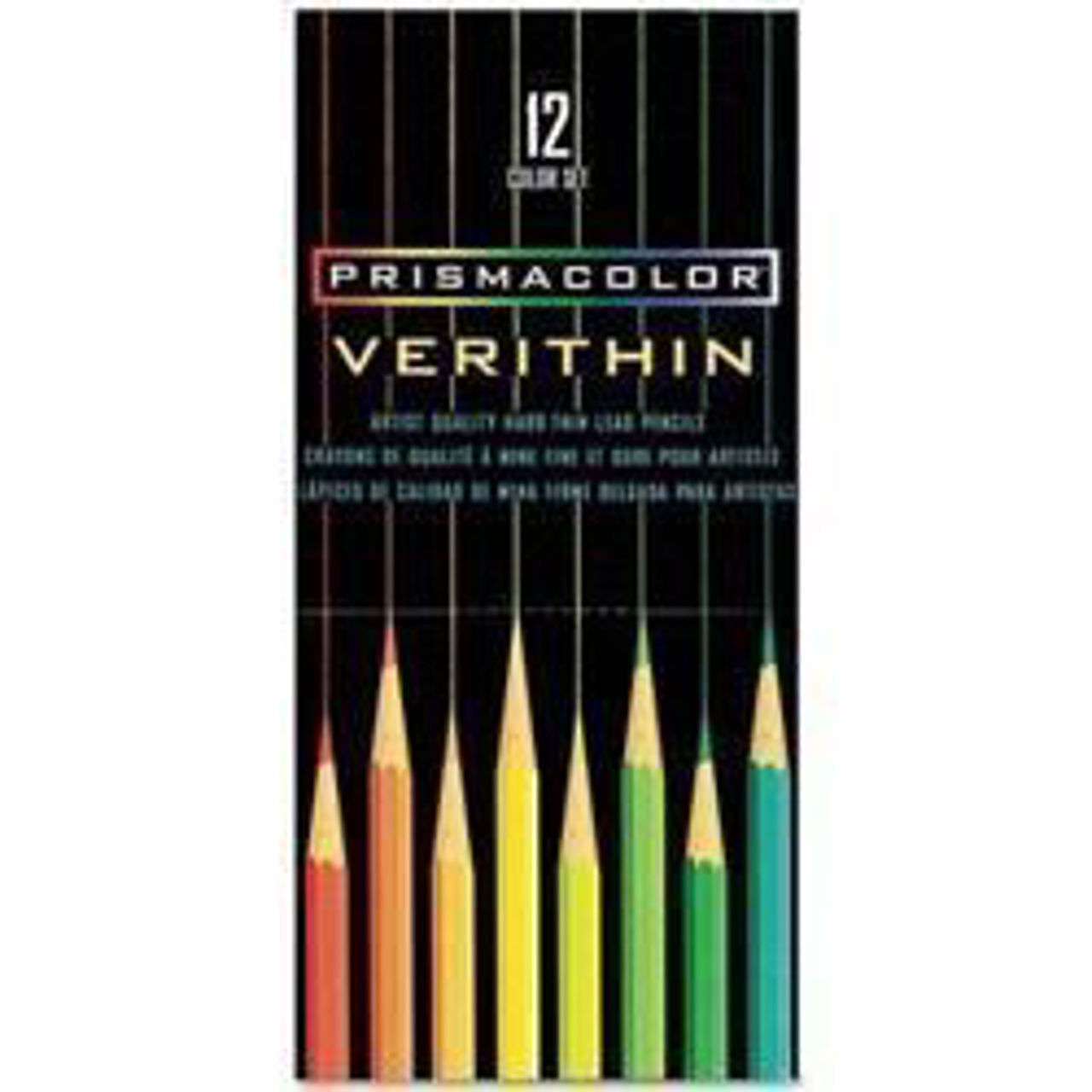 SA2476 Prismacolor Verithin Color Pencil 12 Set  SA2476 Prismacolor Verithin Color Pencil 12 Set