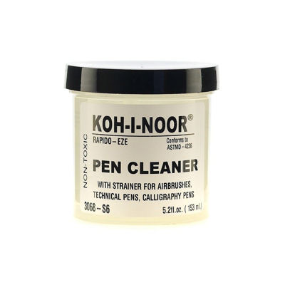 ko-koh-i-noor-rapido-eze-pen-cleaning solution-with-strainer-5.2-oz