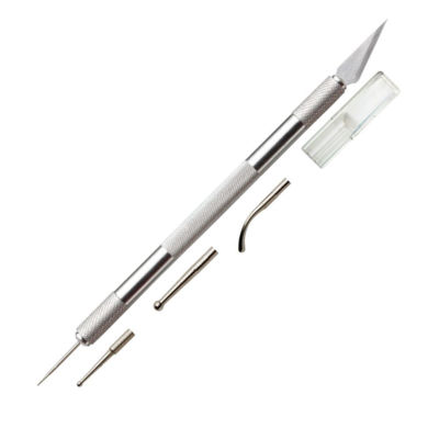 Double Ended Tool w/ #11 Blade Needle Point & 2 Burnisher Tips Product #: 30610
