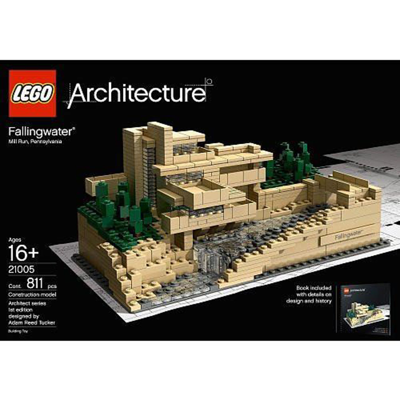 LG21005RT-V17 LEGO Fallingwater LG21005RT-V17 LEGO Fallingwater
