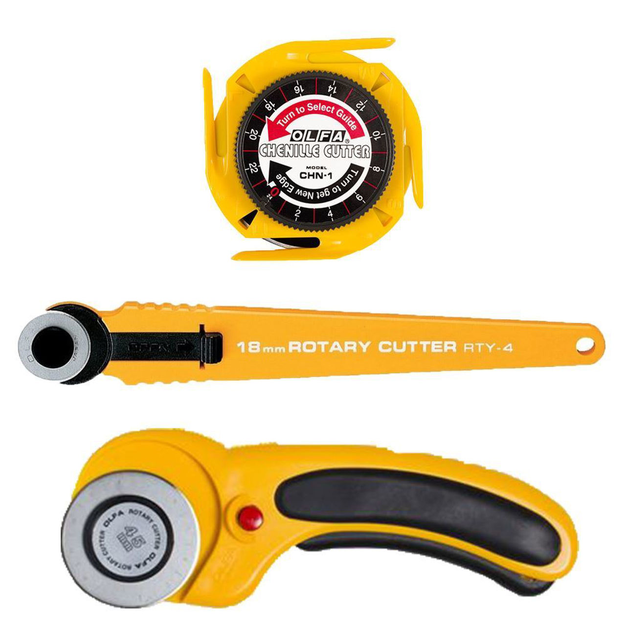 Show details for Olfa Rotary Cutters Picture of Olfa Rotary Cutters