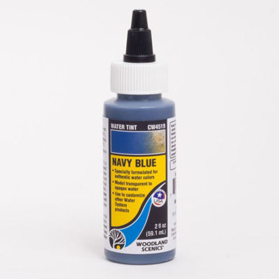  WSCW4519 	 Woodland Scenic Water Tint, Navy Blue 2 fl oz. 