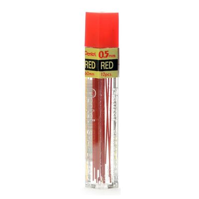Pentel Refill Lead 0.5mm Red