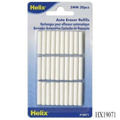 HX19071: Helix Auto Eraser Refills, 30pk