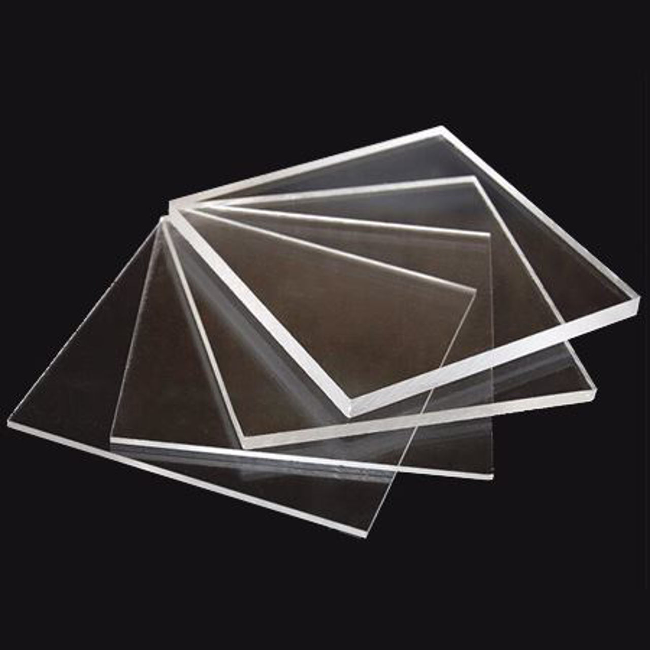 Show details for Acrylic Extruded Clear Gloss/Gloss - .060x12x24 Film Masking Picture of Acrylic Extruded Clear Gloss/Gloss - .060x12x24 Film Masking