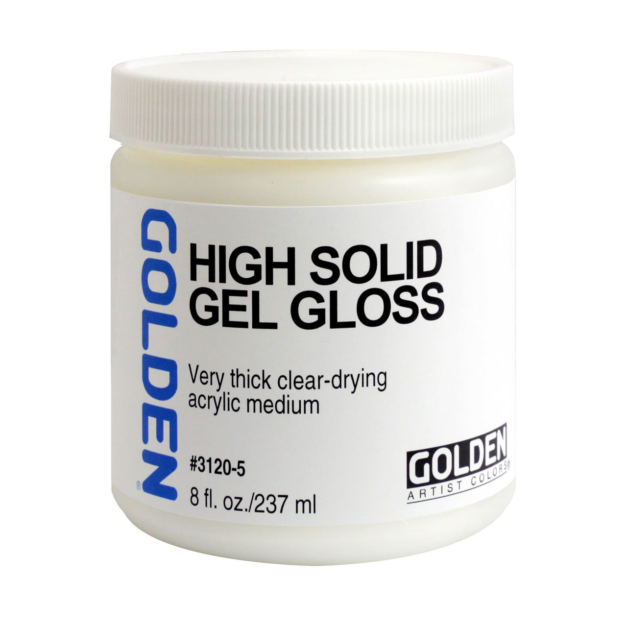 Golden Open Acrylic Gel Medium (Gloss) 8 oz