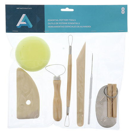 5 Pcs Pottery Tools Clay Modeling Sculpting Kits Silicone Rubber