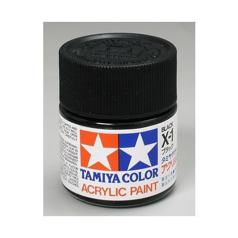Tamiya Paint TAM81527 Tamiya X27 Acrylic Mini, Clear Red, 1
