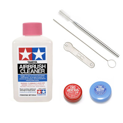 Picture of TAMIYA AIRBRUSH CLEANER AND BRUSHES