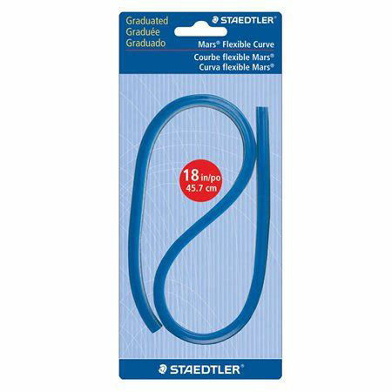 MS97160-18BK: Mars Staedtler Flexible Curve - 18'' MS97160-18BK: Mars Staedtler Flexible Curve - 18''