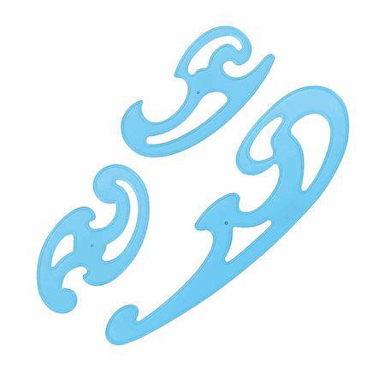 Show details for Mars Staedtler French curves Picture of Mars Staedtler French curves