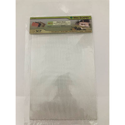 WE00711 : Weescapes Clear Siding Narrow 2Pk