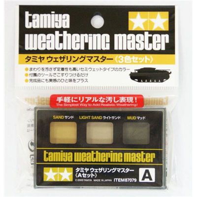 Tamiya Weathering Paint Set A