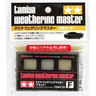 Tamiya Weathering Paint Set F